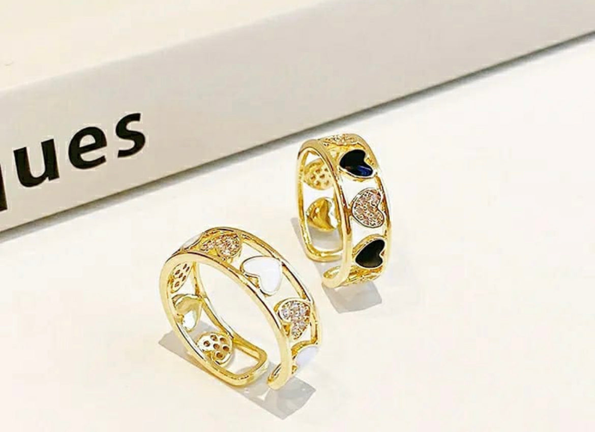 Heart Rings (set of 2)