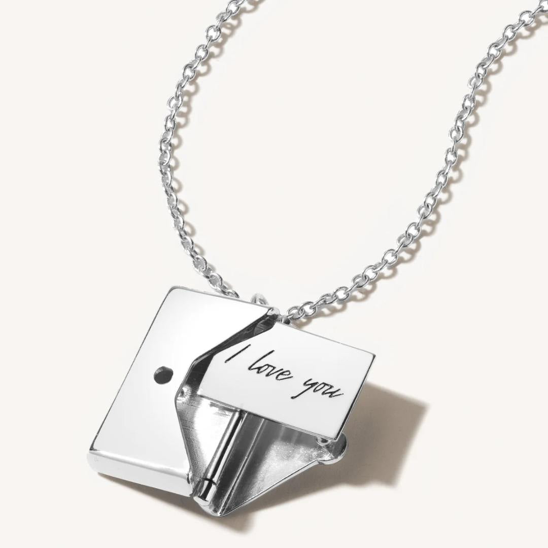 Secret Love Letter Necklace – Personalised Hidden Message