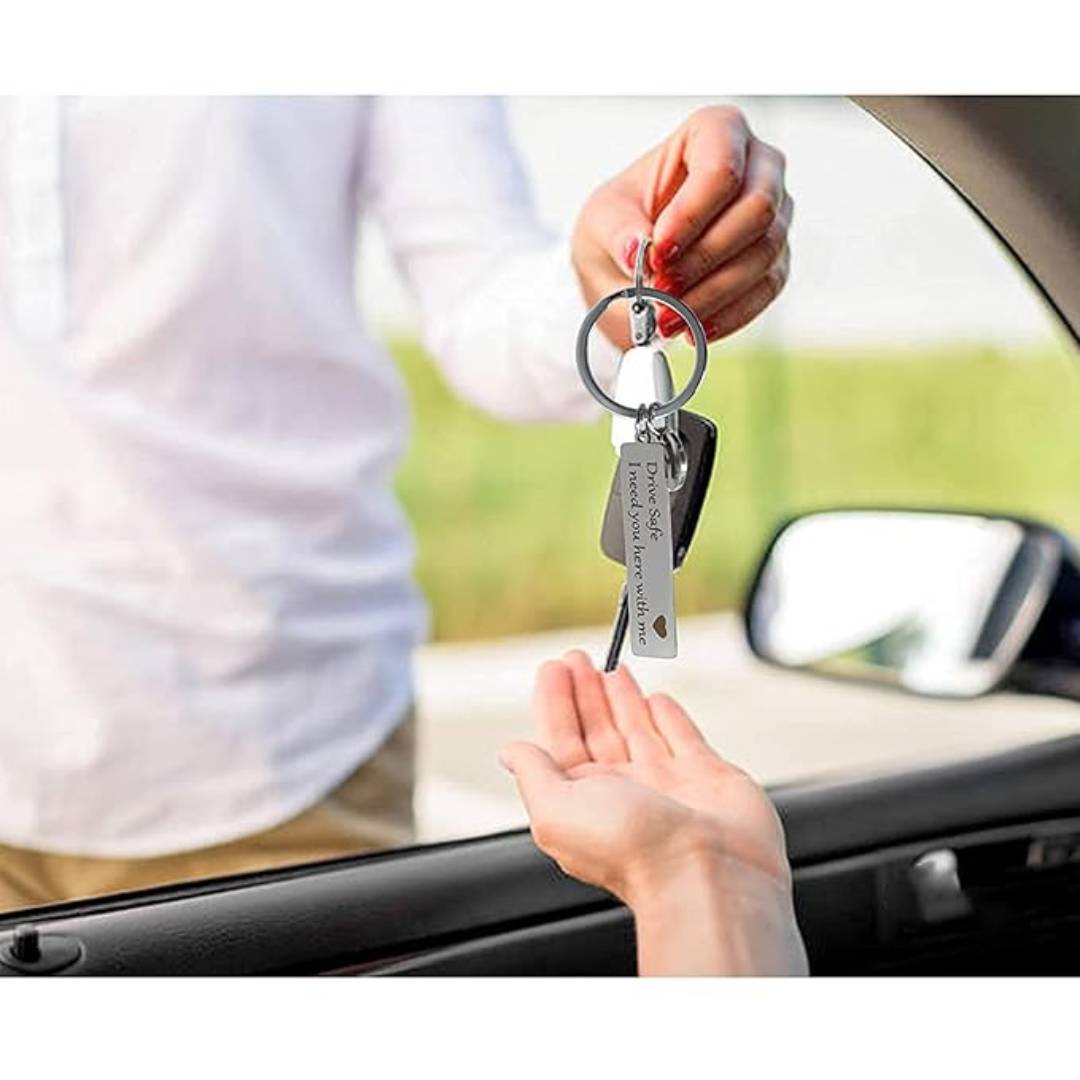DRIVE SAFE KEYCHAIN
