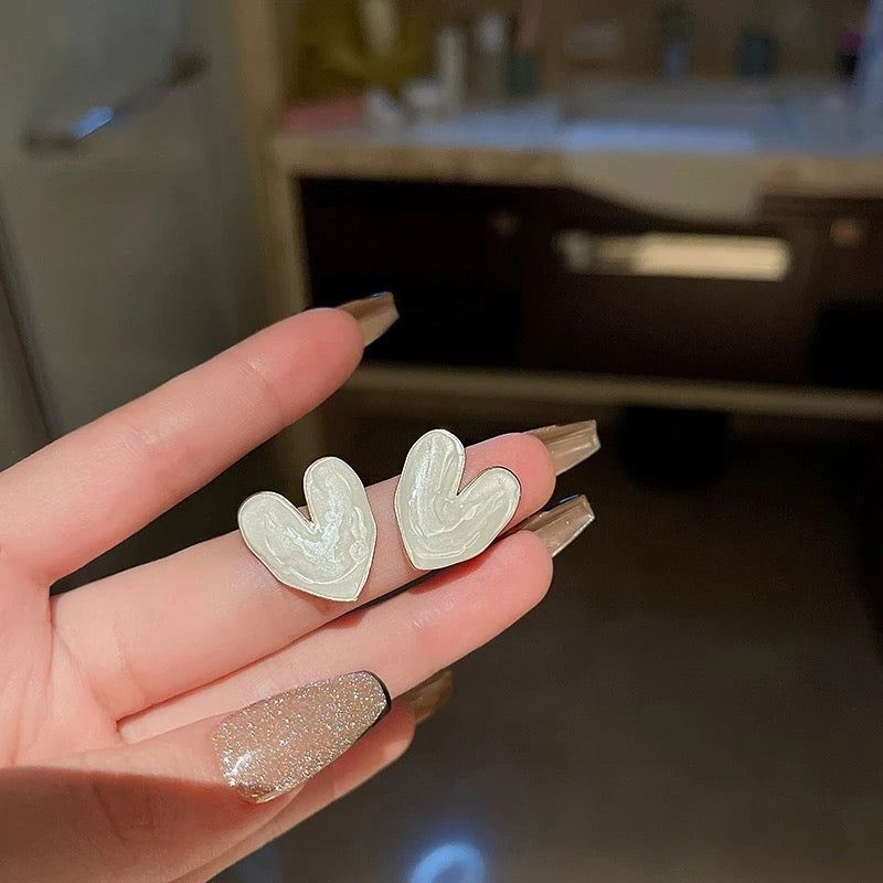 Heart Ear Studs