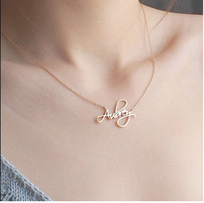 Cursive Name Necklace