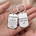 "Remember, I Love You" Keychain – Gift for Son or Daughter