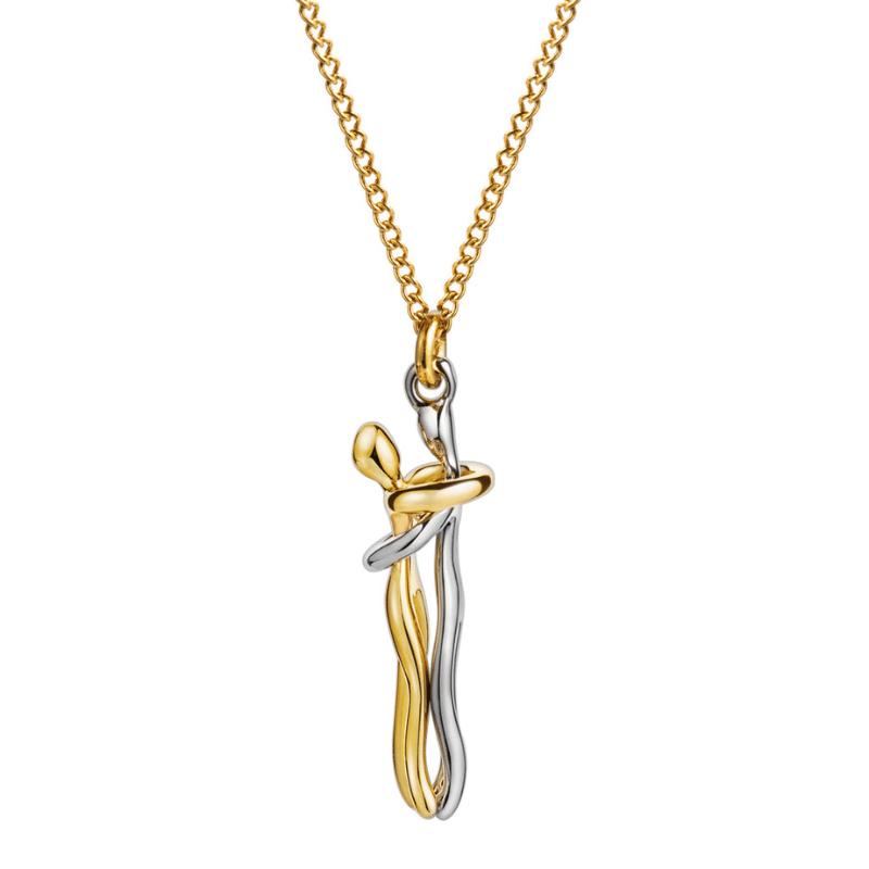 Gold Hug Necklace