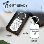 "Remember, I Love You" Keychain – Gift for Son or Daughter