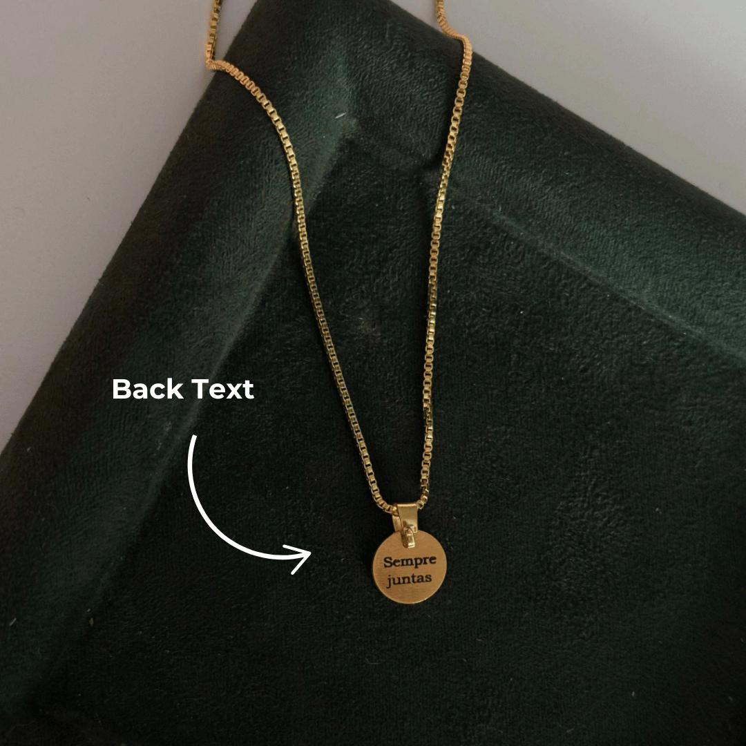 Personalized Face Engraved Necklace