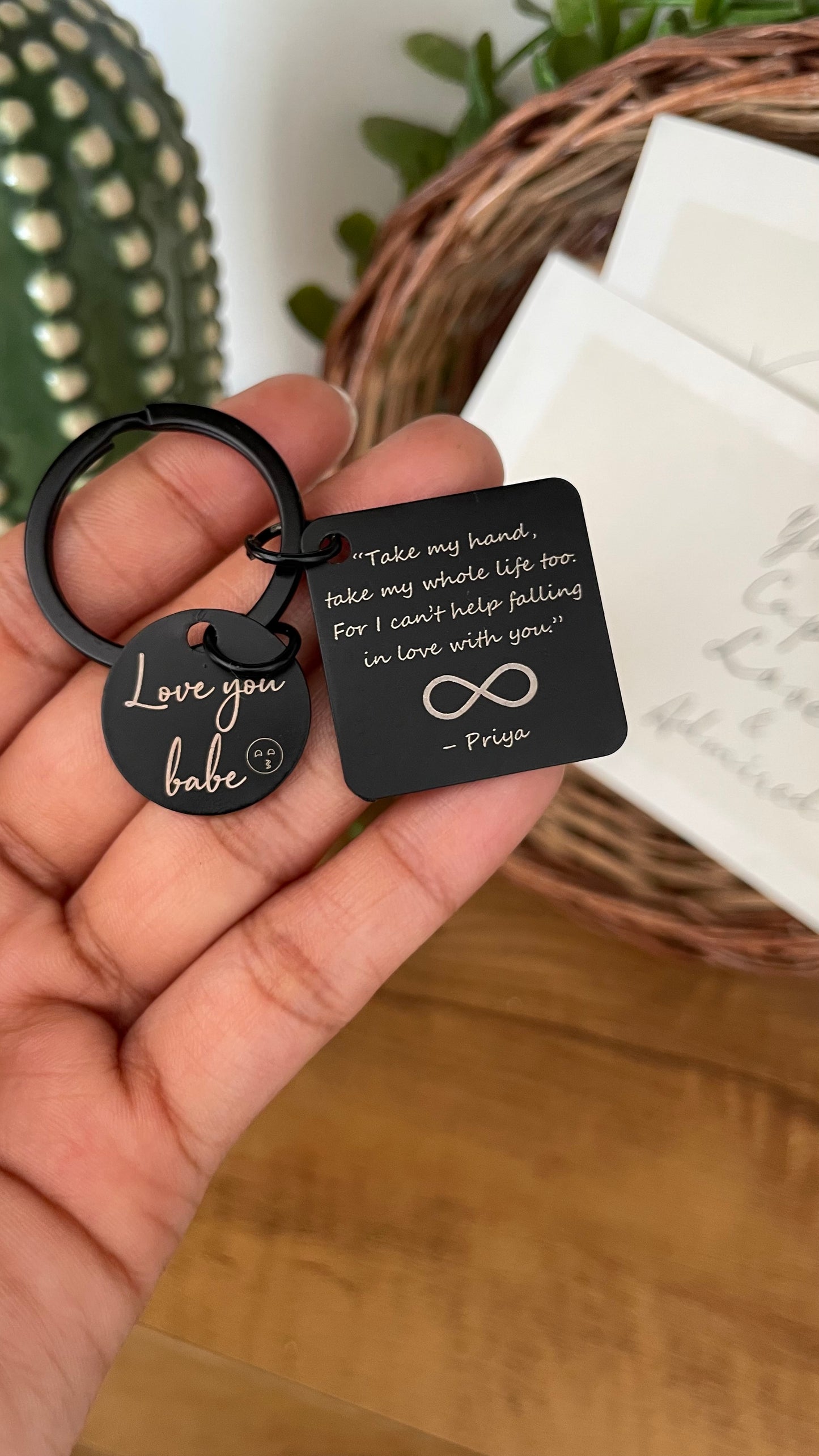 Personalized Photo Keychain