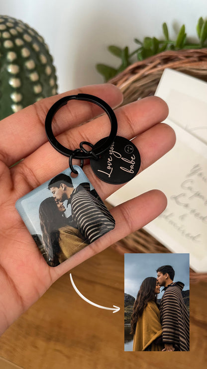 Personalized Photo Keychain