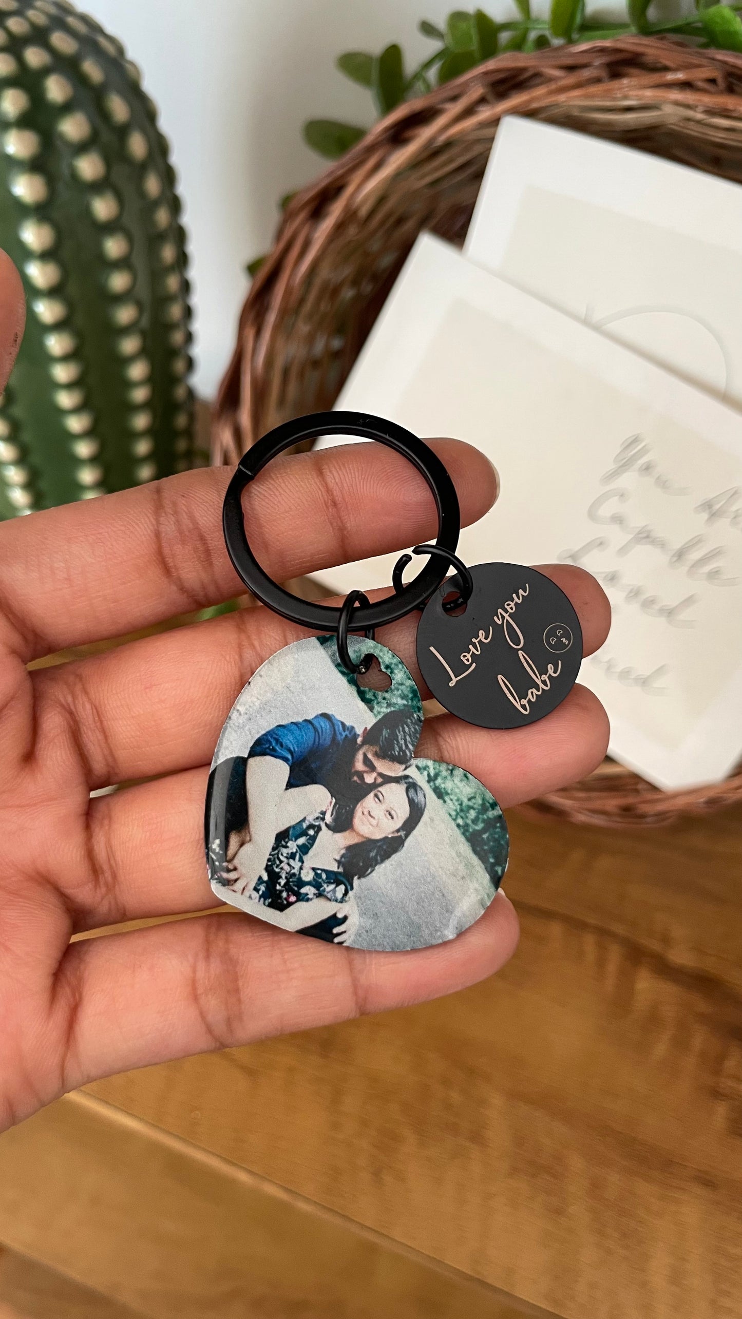 Personalized Photo Keychain