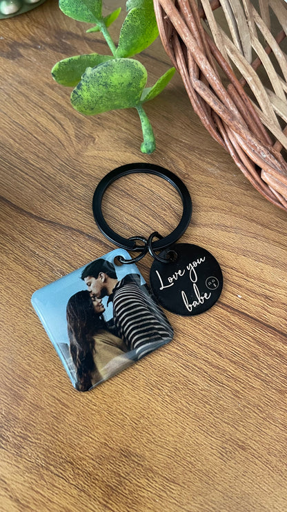 Personalized Photo Keychain