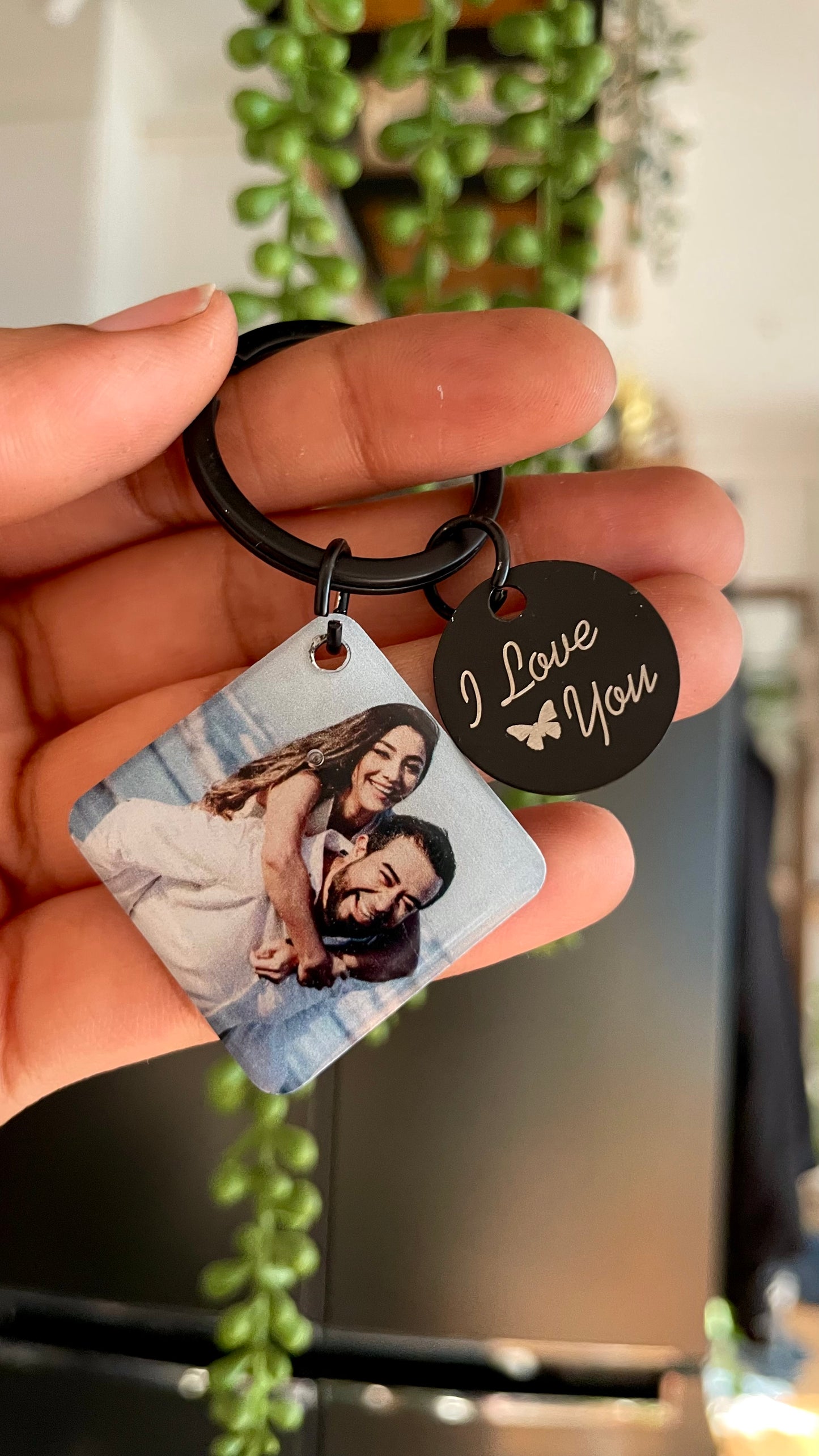 Personalized Photo Calendar Keychain