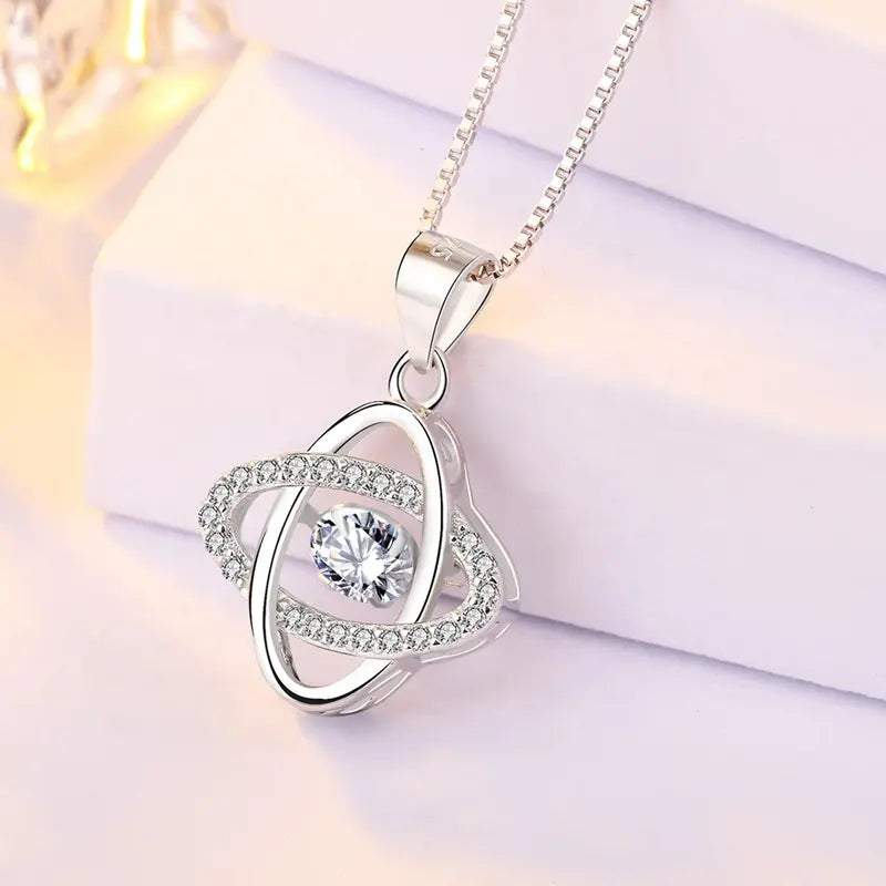 Future Wife Gift- My Last Everything- Love Knot Necklace