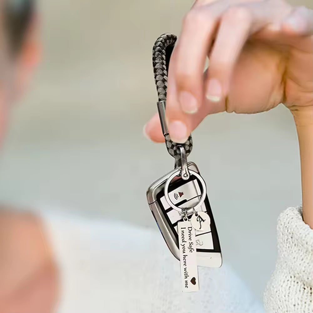 DRIVE SAFE KEYCHAIN