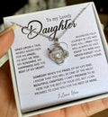 "Beautiful Chapters" – Knot Necklace | A Heartfelt Gift for Your Daughter