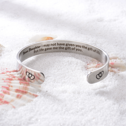 TO MY BONUS DAUGHTER - I LOVE YOU BRACELET