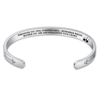 Whenever You Feel Overwhelmed... Bracelet