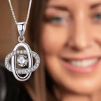 Future Wife Gift- My Last Everything- Love Knot Necklace