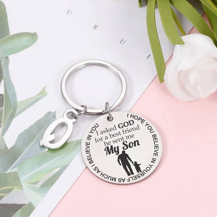 A Gift from God – Son & Daughter Keychain❤️