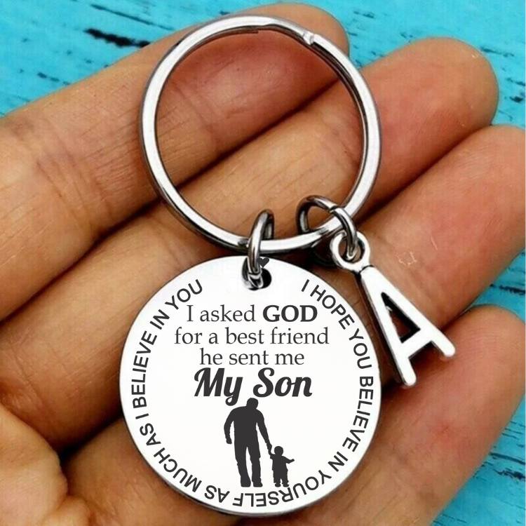 A Gift from God – Son & Daughter Keychain❤️