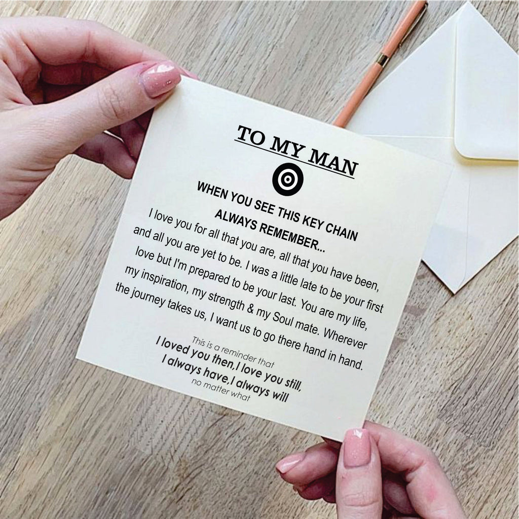 To My Woman/Man Keychain for you special ones