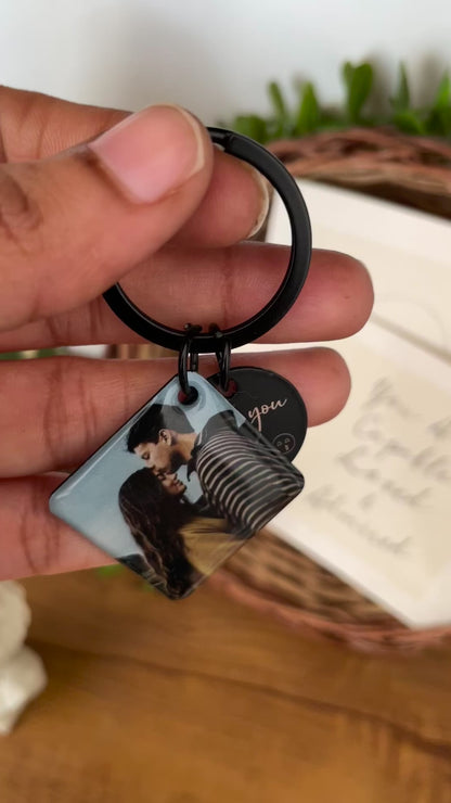 Personalized Photo Keychain