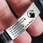 🕉️ Trust His Plan – Lord Shiva Inspirational Bracelet