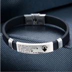 🕉️ Trust His Plan – Lord Shiva Inspirational Bracelet