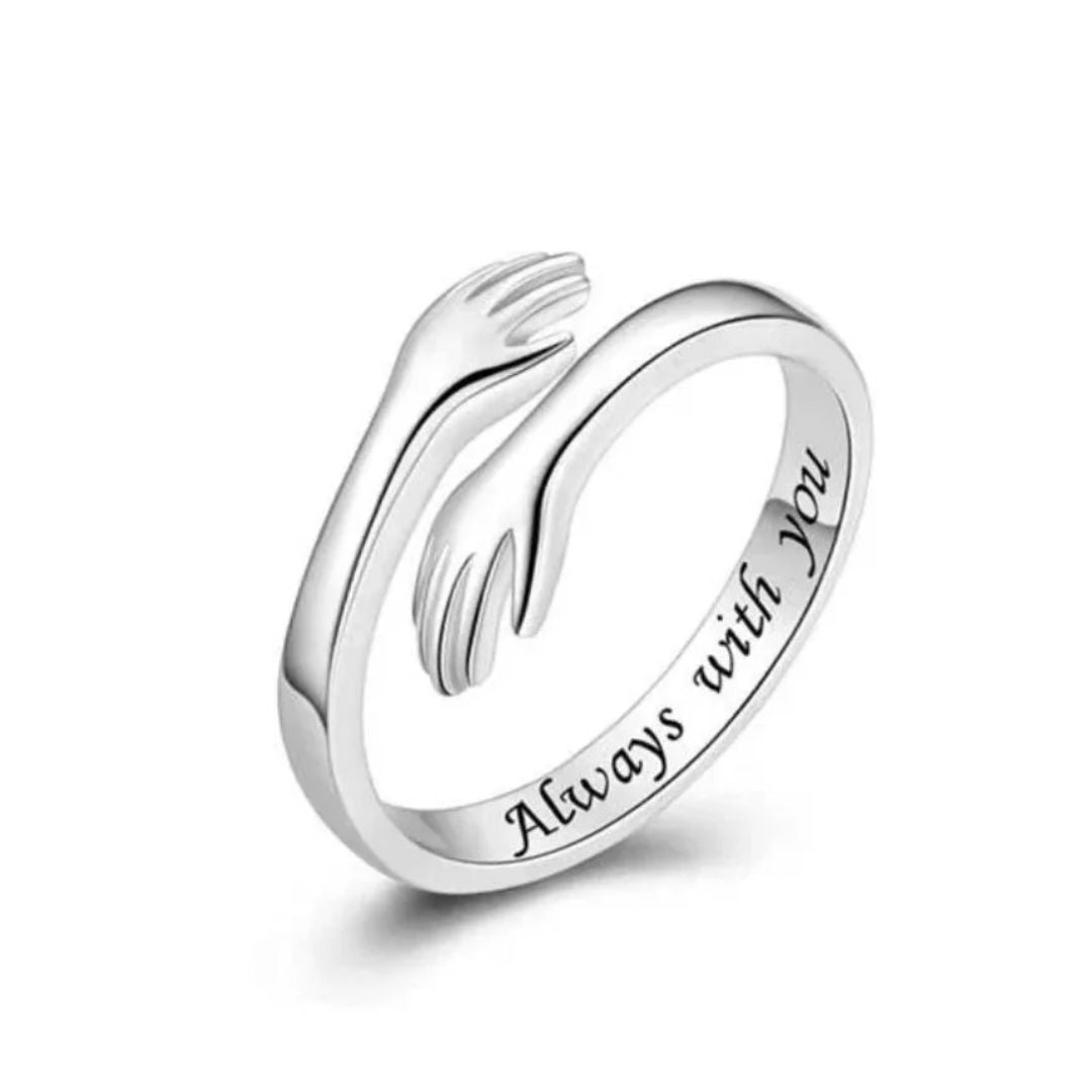 To My Son Bracelet with FREE Hug Ring — A Gift for Him, A Reminder for You