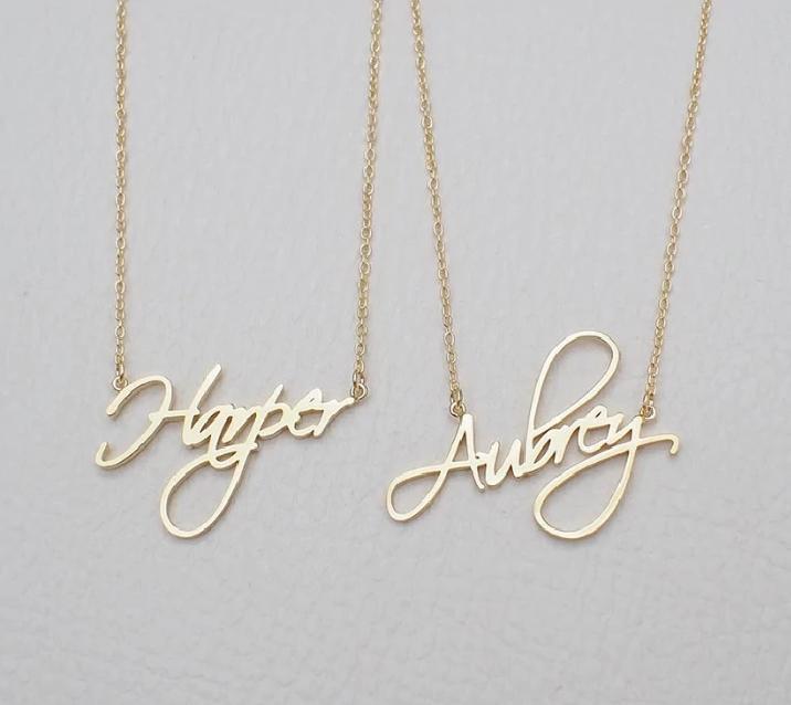 Cursive Name Necklace