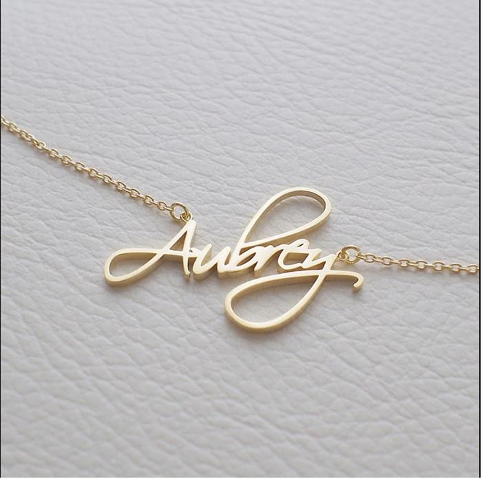 Cursive Name Necklace