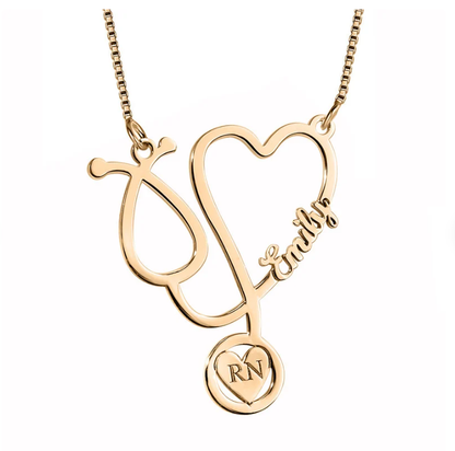 Stethoscope Necklace - Main Image