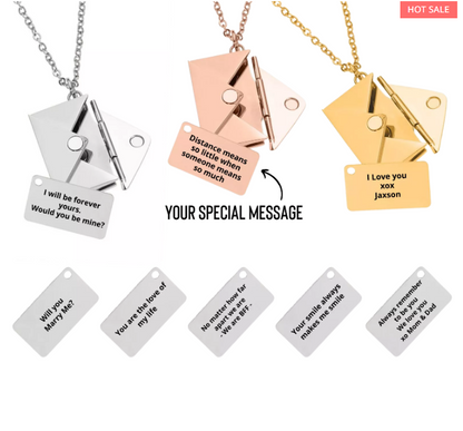 LOVE LETTER NECKLACE