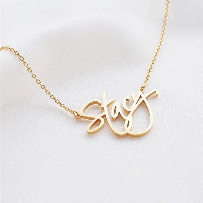 Cursive Name Necklace