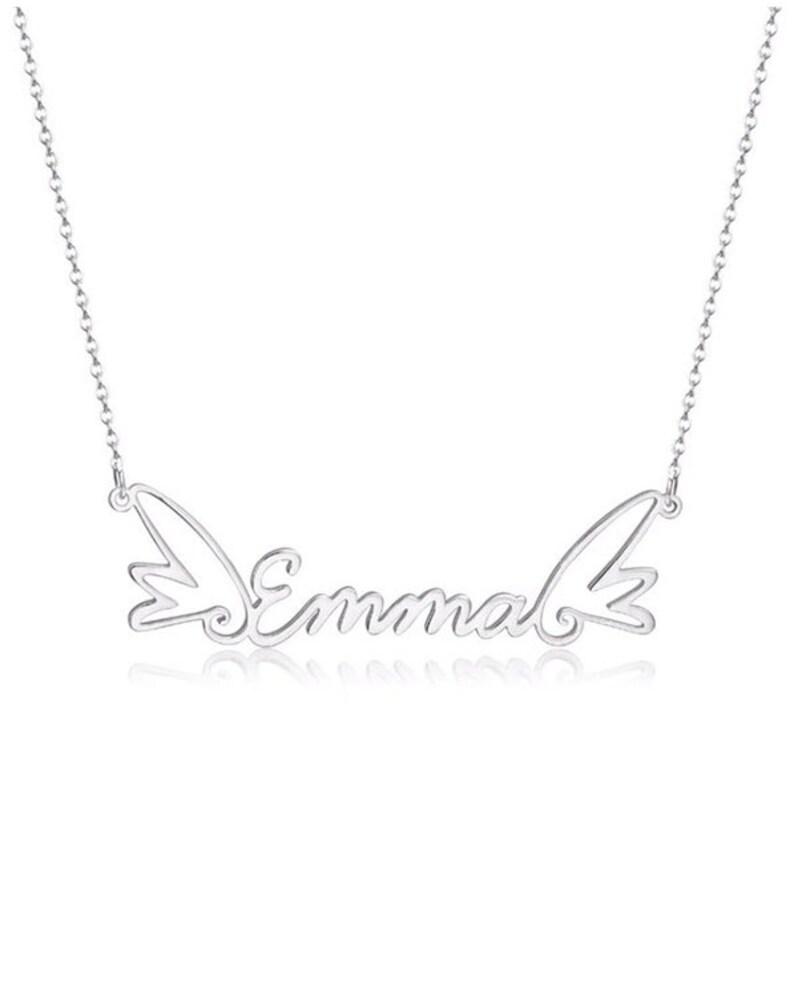 Wings Customised Name Necklace