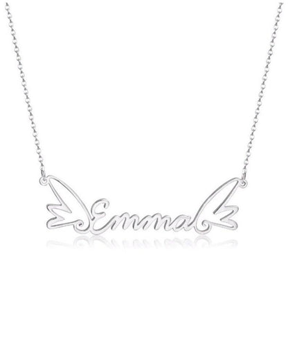 Wings Customised Name Necklace