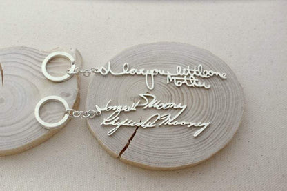 Custom Handwriting Keychain